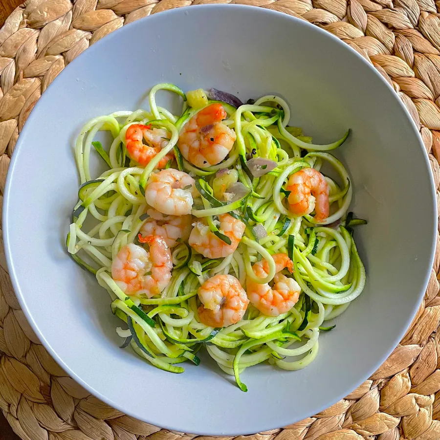 Prawn & Courgette 'Spaghetti'