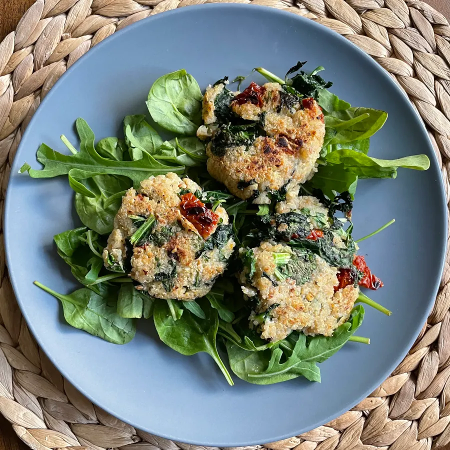 Quinoa & Kale Burgers