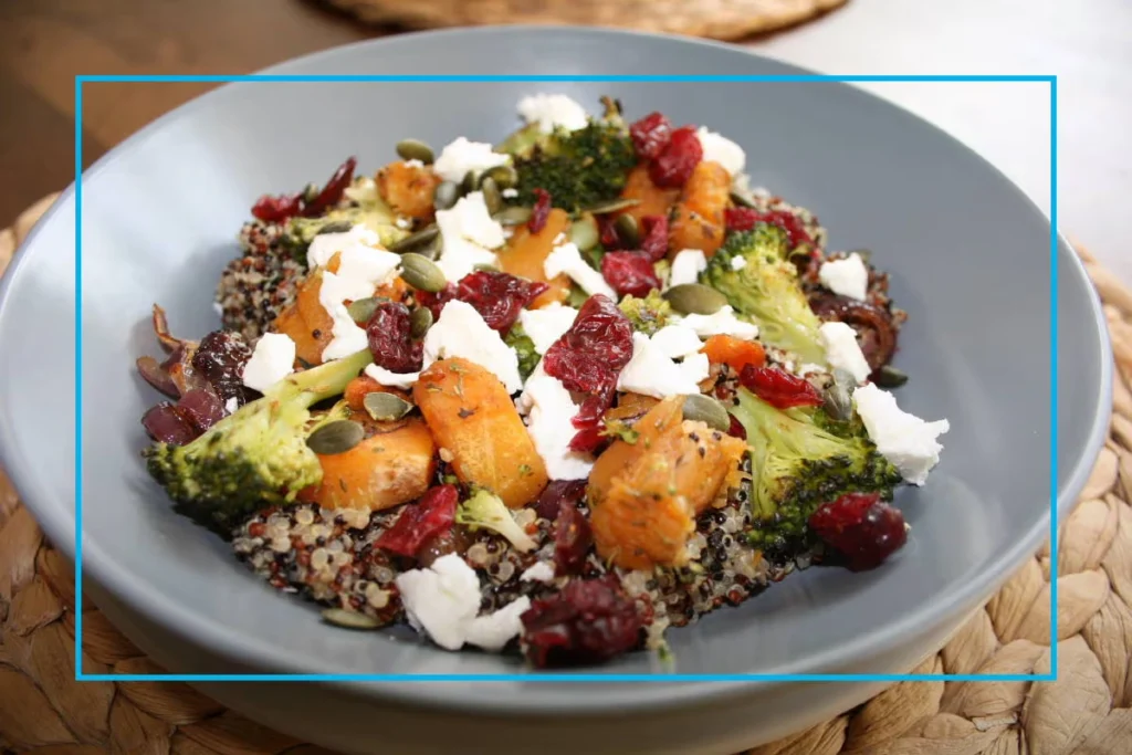 Broccoli, Squash & Quinoa Salad