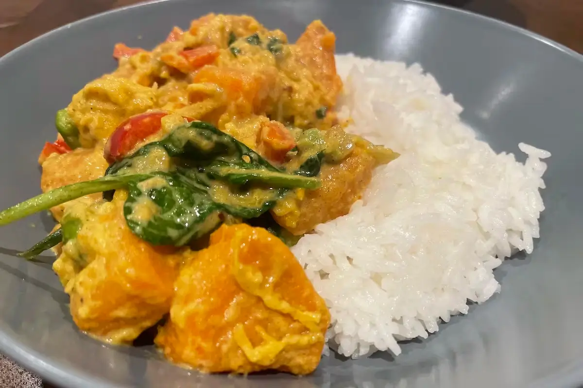 Sweet Potato & Turmeric Curry